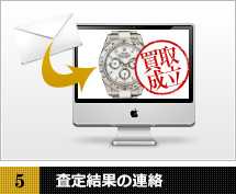 査定結果ご連絡イメージ